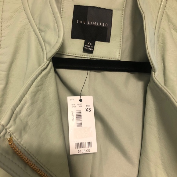 NWT The Limited faux leather jacket - XS - Picture 4 of 8